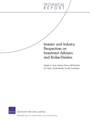 cover image of Investor and Industry Perspectives on Investment Advisers and Broker-Dealers